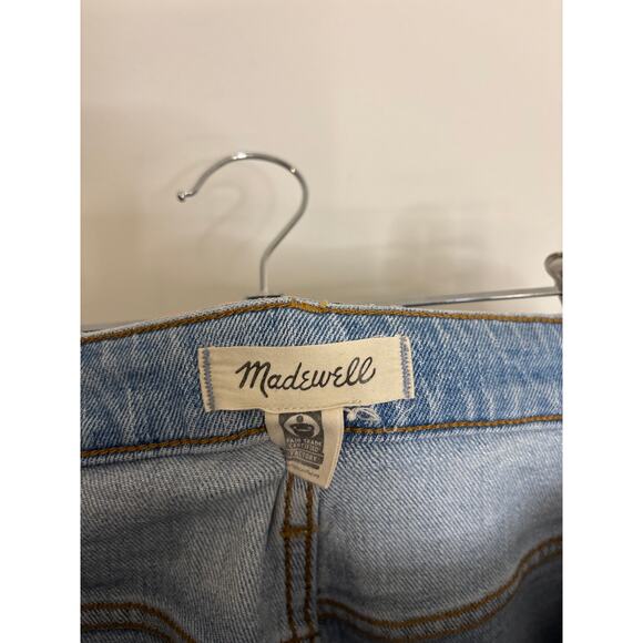 Madewell Jeans Womens 27P Fiore Wash Curvy Perfect Vintage High Rise Cropped - Picture 3 of 6